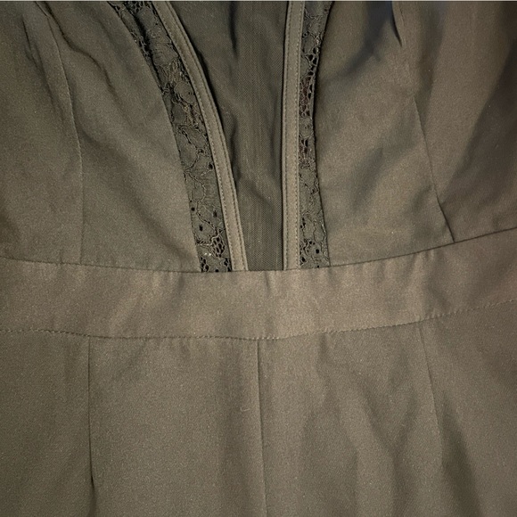 Long Sleeve Lace and Mesh Jumpsuit - Tobi - Size XS - Picture 8 of 12